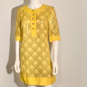 Marc by Marc Jacobs Dress in Yellow and Gold